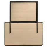 Atlas Dark Oak 7-drawer Bedroom Dresser and Mirror Set by Coaster at Eve Furniture