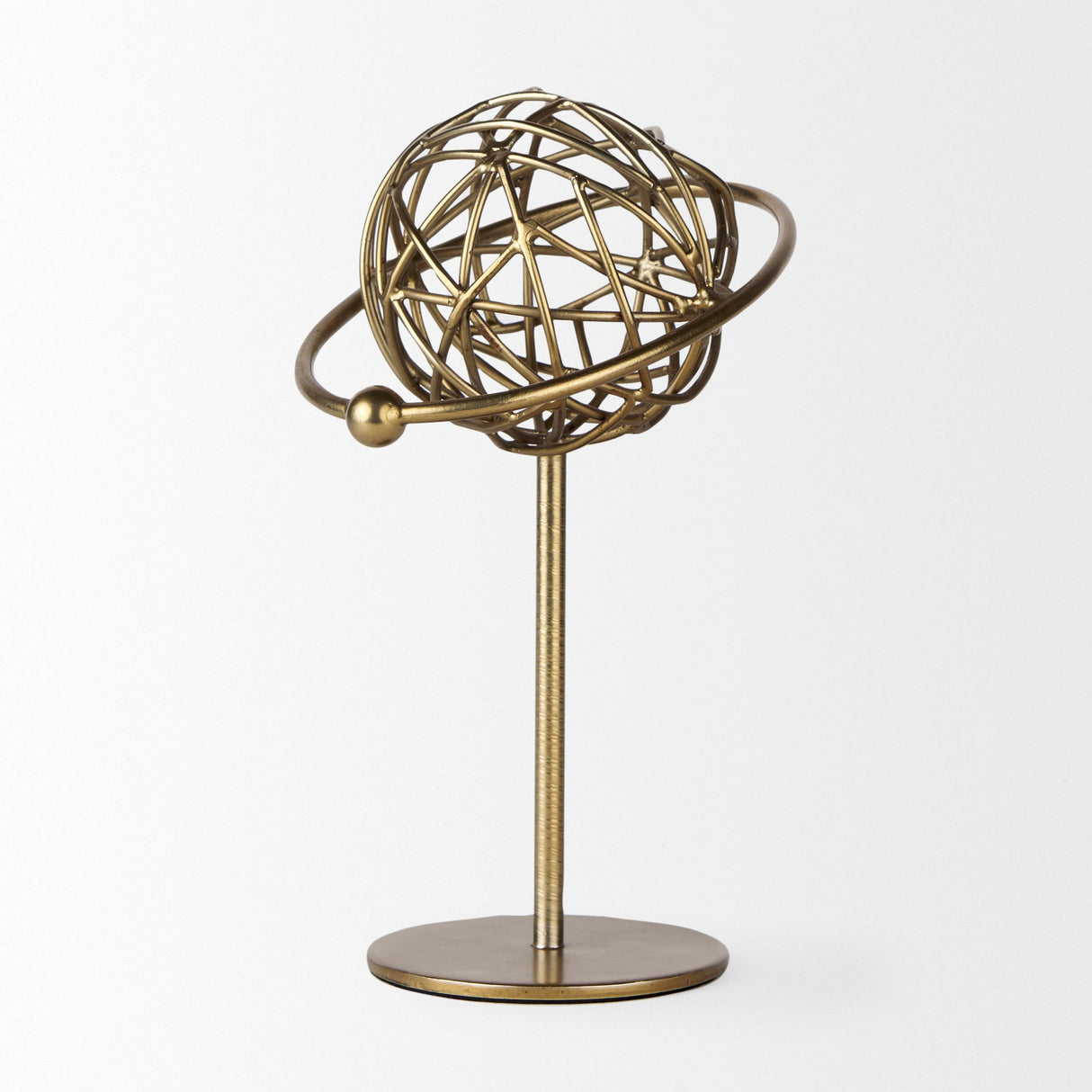 Atlas Gold Metal Solar System Ornament by Mercana at Eve Furniture