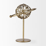 Atlas Gold Metal Solar System Ornament by Mercana at Eve Furniture