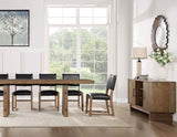 Atmore Dark Driftwood/Black Dining Room Set by Steve Silver at Eve Furniture