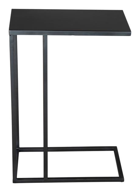 Atom Black Side Table by Zuomod at Eve Furniture