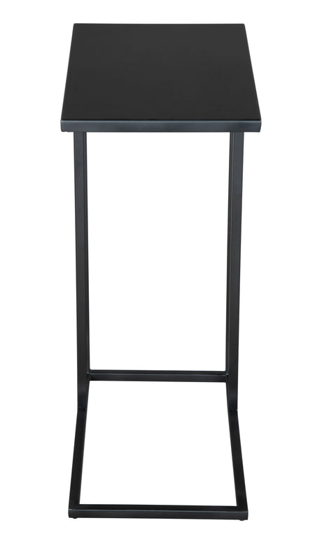 Atom Black Side Table by Zuomod at Eve Furniture