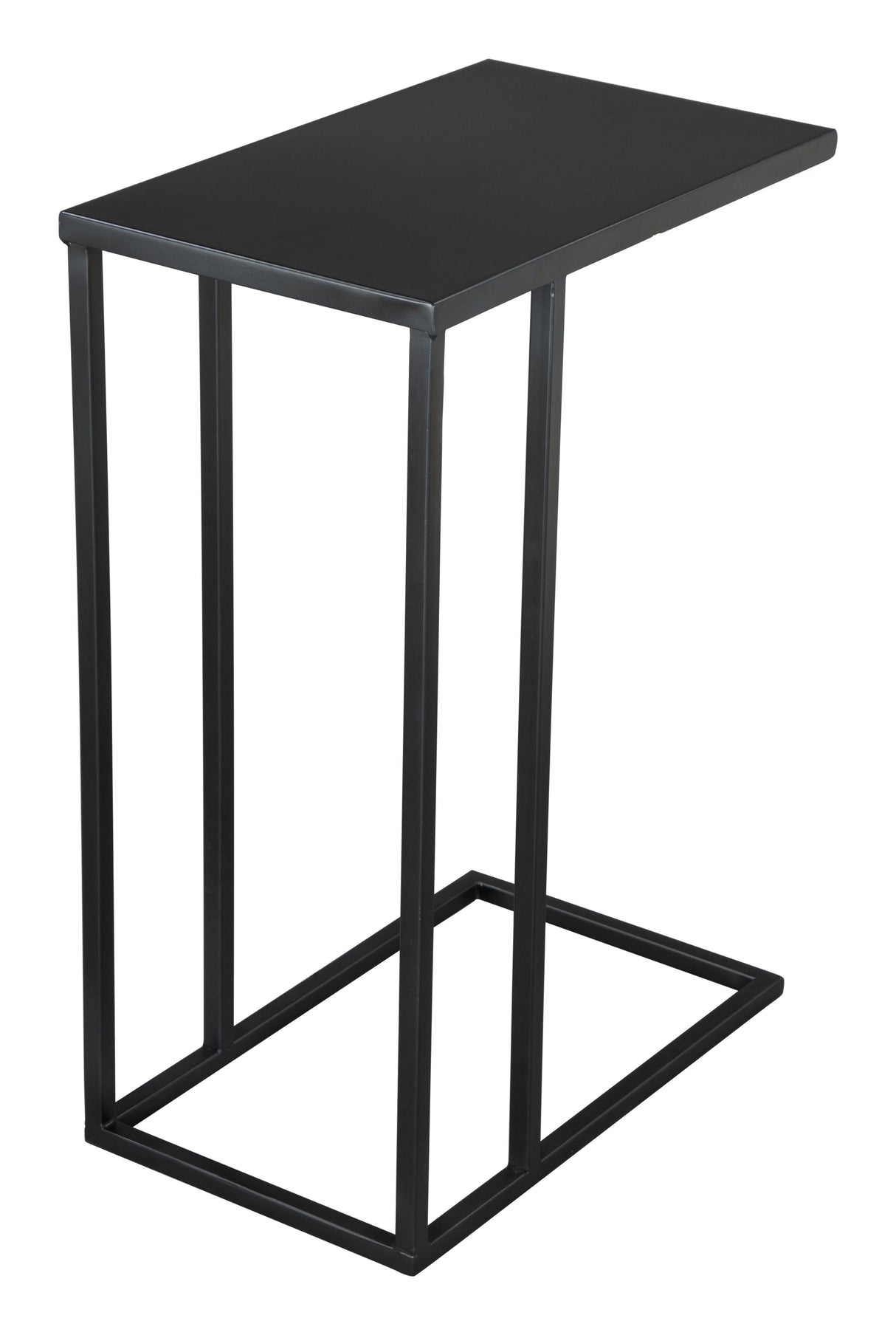 Atom Black Side Table by Zuomod at Eve Furniture