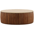 Atria Coffee Table, Sand/Brown by Dovetail at Eve Furniture