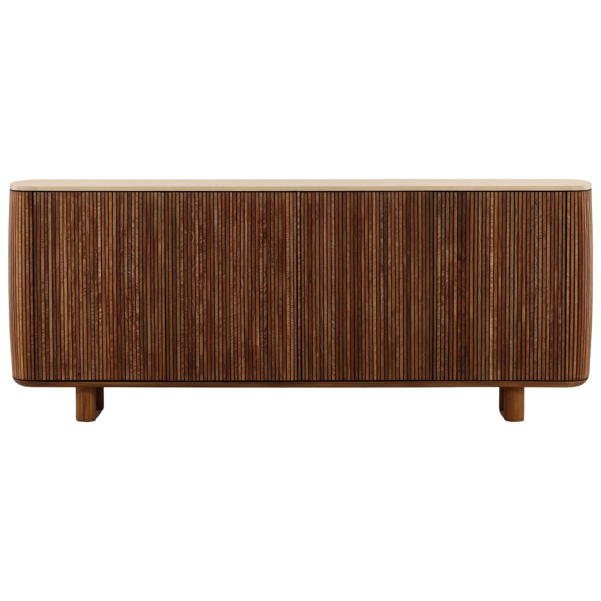 Atria Sideboard, Sand/Brown by Dovetail at Eve Furniture