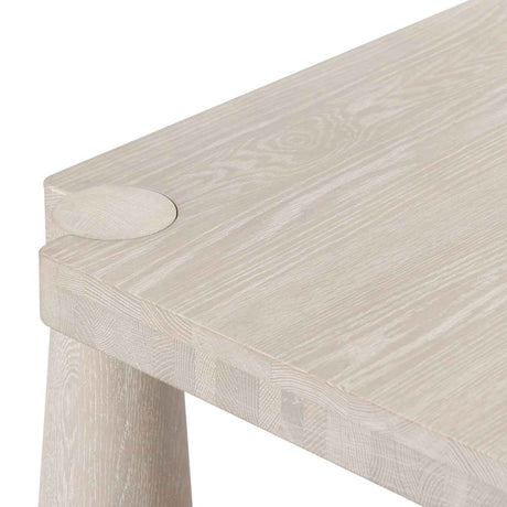 Atrop Dining Table - Milk White by Classic Home at Eve Furniture