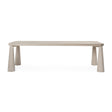 Atrop Dining Table - Milk White by Classic Home at Eve Furniture