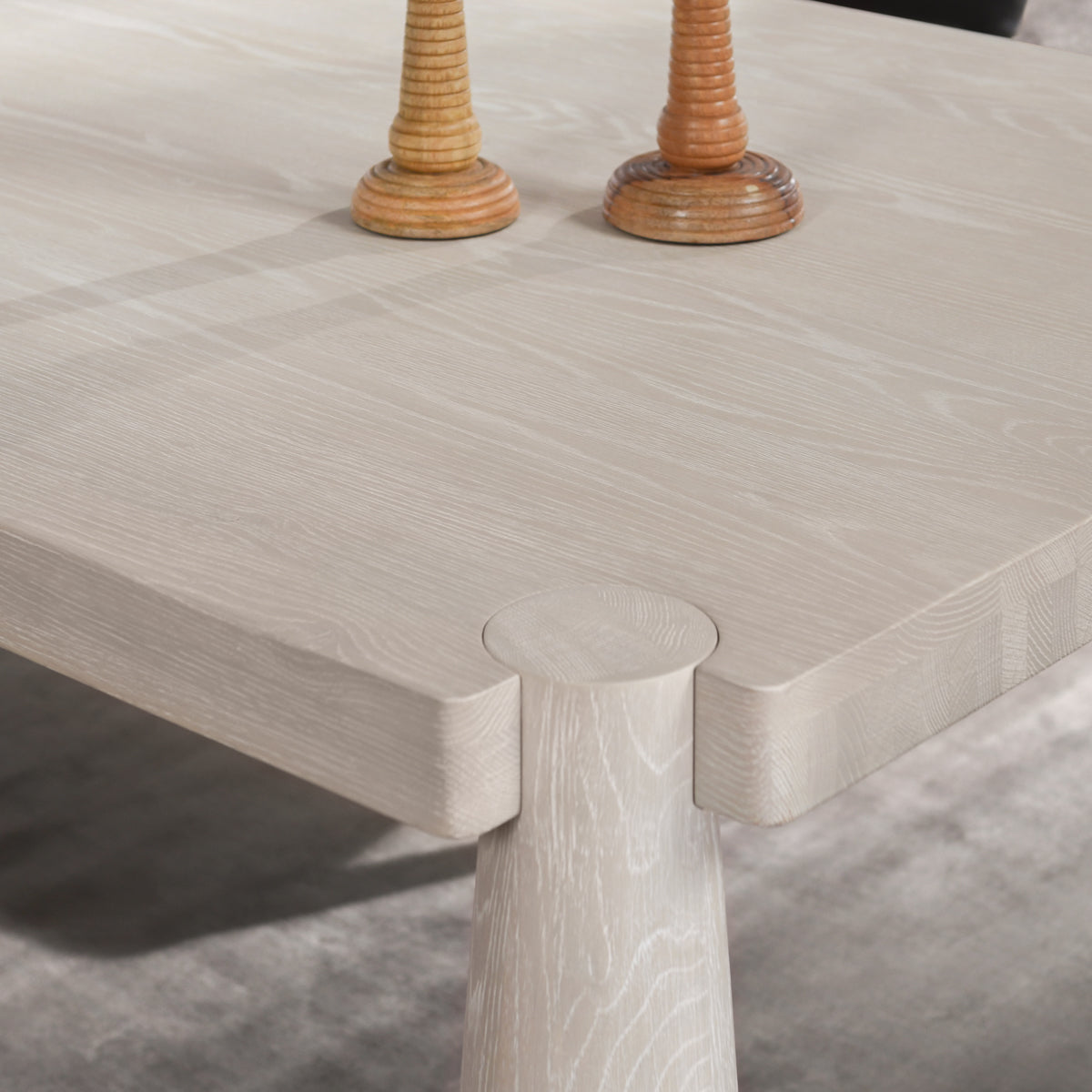 Atrop Milk White Dining Table by Classic Home at Eve Furniture
