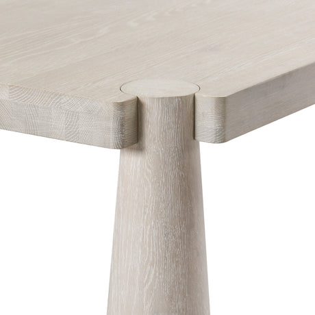 Atrop Milk White Dining Table by Classic Home at Eve Furniture