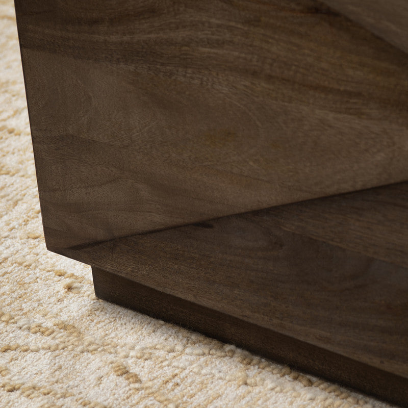 Atticus Brown Cocktail Table by Crestview at Eve Furniture