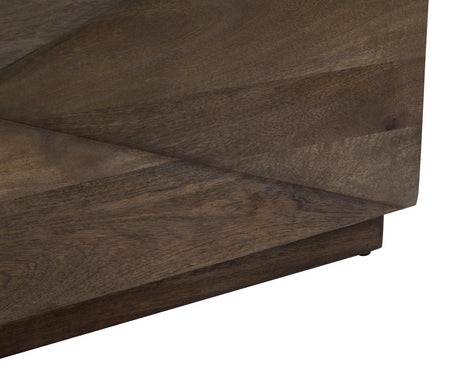 Atticus Brown Cocktail Table by Crestview at Eve Furniture
