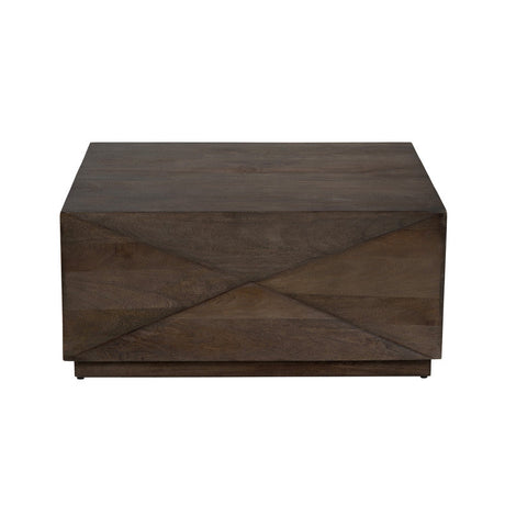 Atticus Brown Cocktail Table by Crestview at Eve Furniture