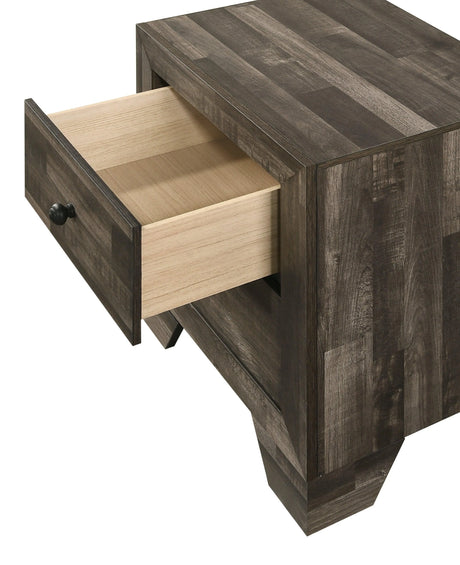 Atticus Brown Platform Youth Bedroom Set by Crown Mark at Eve Furniture