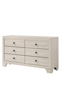 Atticus White Dresser by Crown Mark at Eve Furniture