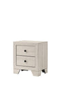 Atticus White Nightstand by Crown Mark at Eve Furniture