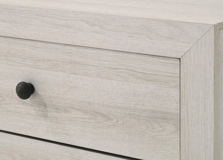 Atticus White Platform Bedroom Set by Crown Mark at Eve Furniture
