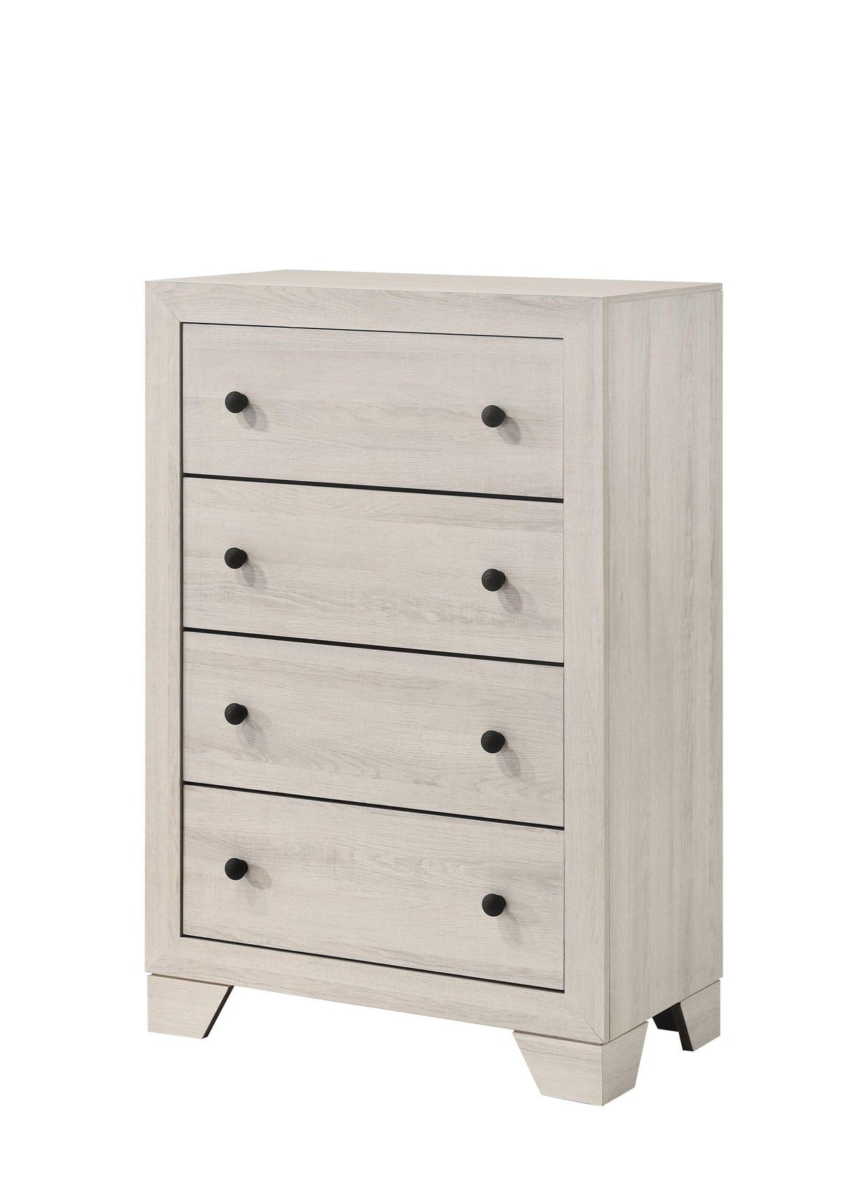 Atticus White Platform Bedroom Set by Crown Mark at Eve Furniture