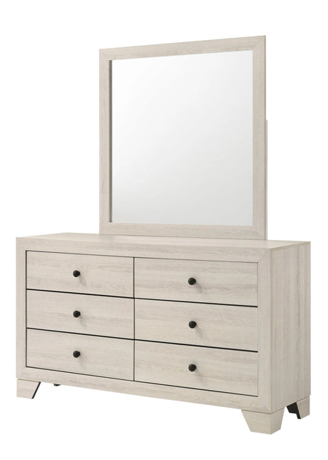 Atticus White Platform Youth Bedroom Set by Crown Mark at Eve Furniture