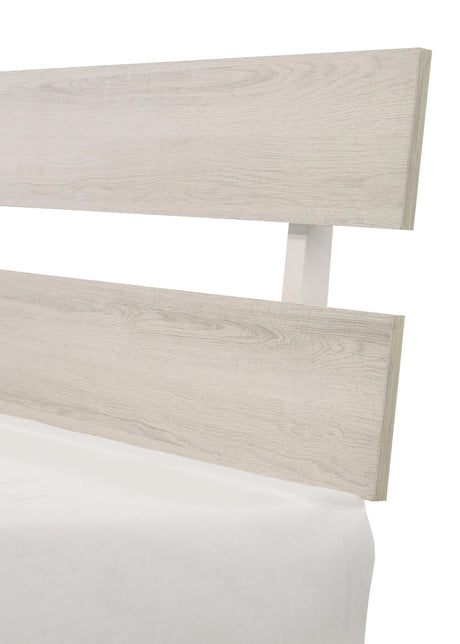 Atticus White Platform Youth Bedroom Set by Crown Mark at Eve Furniture