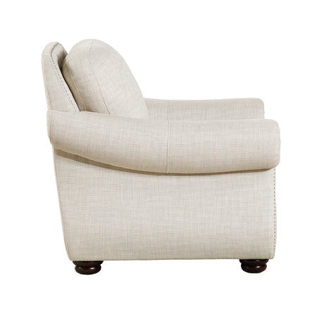Attleboro Beige Chair by Homelegance at Eve Furniture