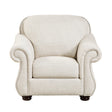 Attleboro Beige Chair by Homelegance at Eve Furniture