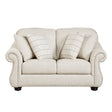Attleboro Beige Loveseat by Homelegance at Eve Furniture