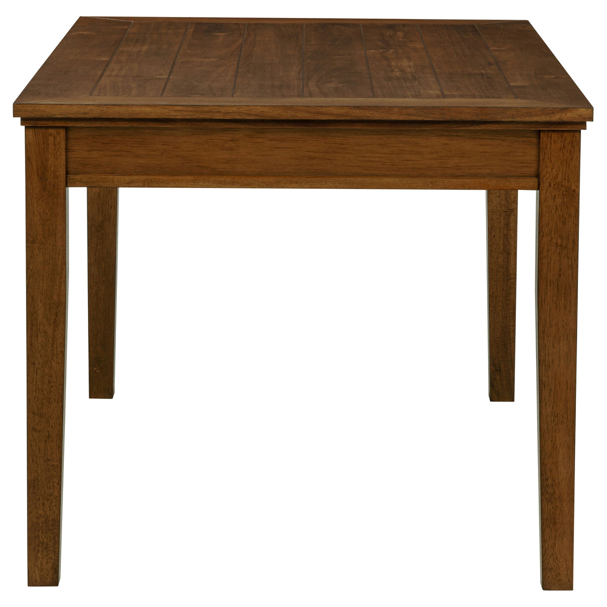 Atwood Warm Brown 5-Piece Rectangular Wood Dining Room Set