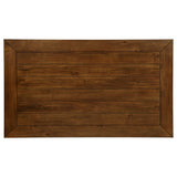 Atwood Warm Brown 5-Piece Rectangular Wood Dining Room Set