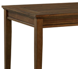 Atwood Warm Brown Rectangular Wood Dining Table by Coaster at Eve Furniture