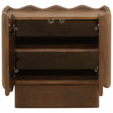 Auberlin Nightstand, Brown by Dovetail at Eve Furniture