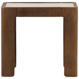 Auberlin Side Table, Brown by Dovetail at Eve Furniture