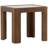 Auberlin Side Table, Brown by Dovetail at Eve Furniture