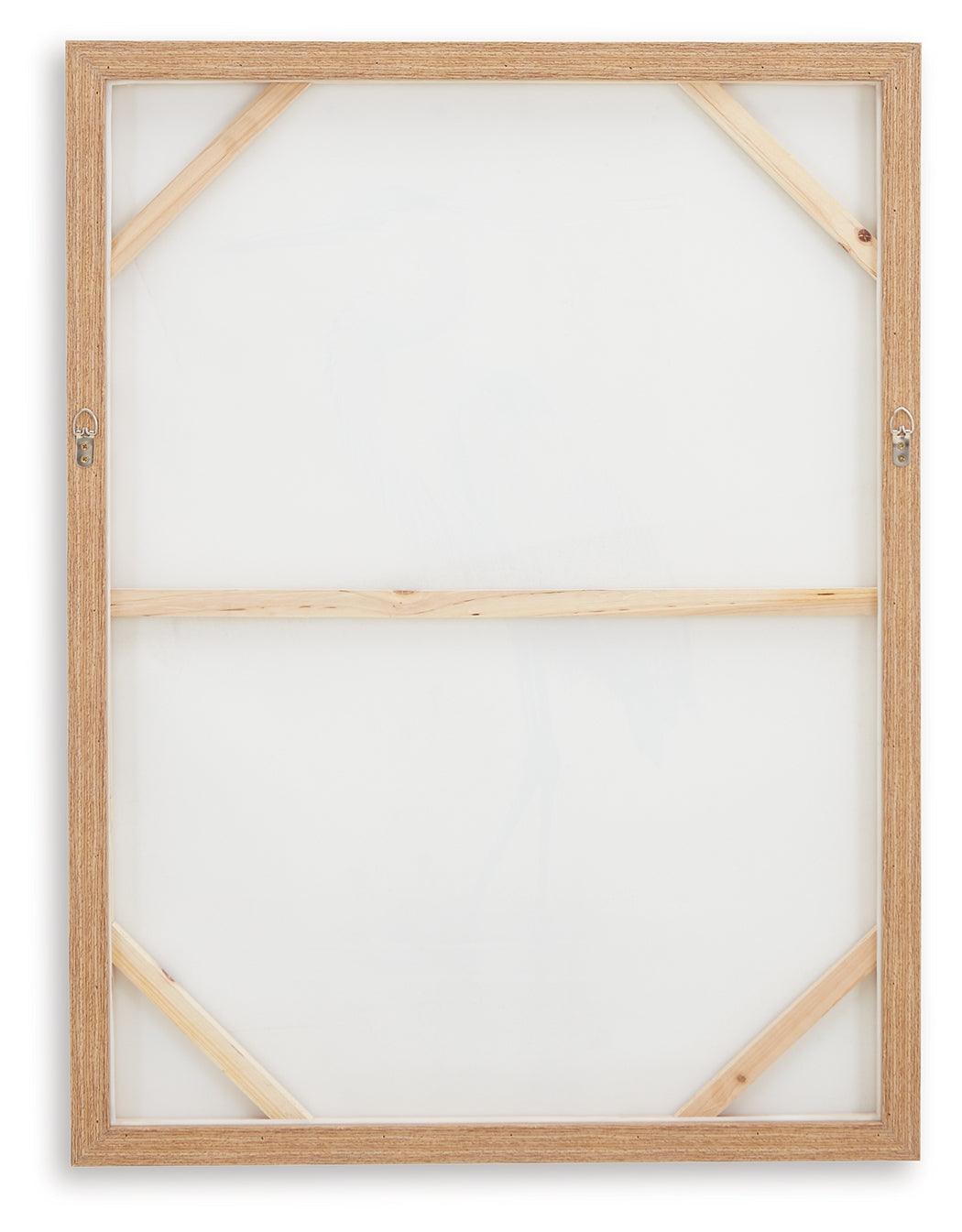 Aubinell Beige Wall Art by Ashley at Eve Furniture