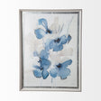 Aubretia II by Melody Ducharme a Hand Embellished Textured Framed Art Print Matted under Glass by Mercana at Eve Furniture