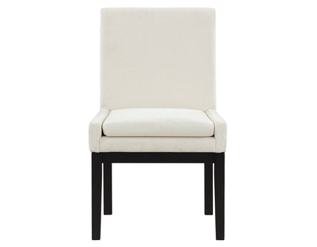 Aubrey Black 7-Piece 78-96″ Dining Set by Steve Silver at Eve Furniture
