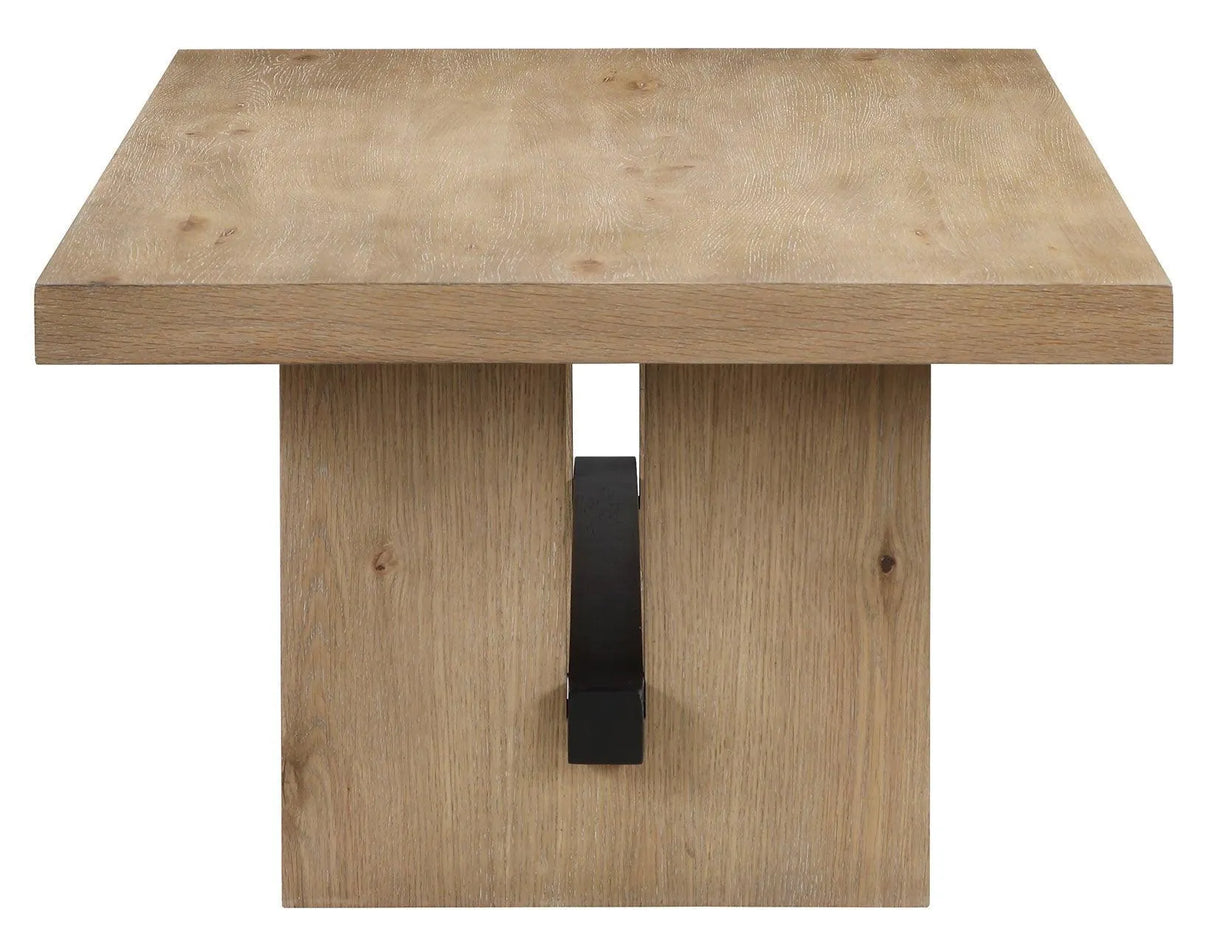Aubrey Driftwood 48″ Coffee Table by Steve Silver at Eve Furniture