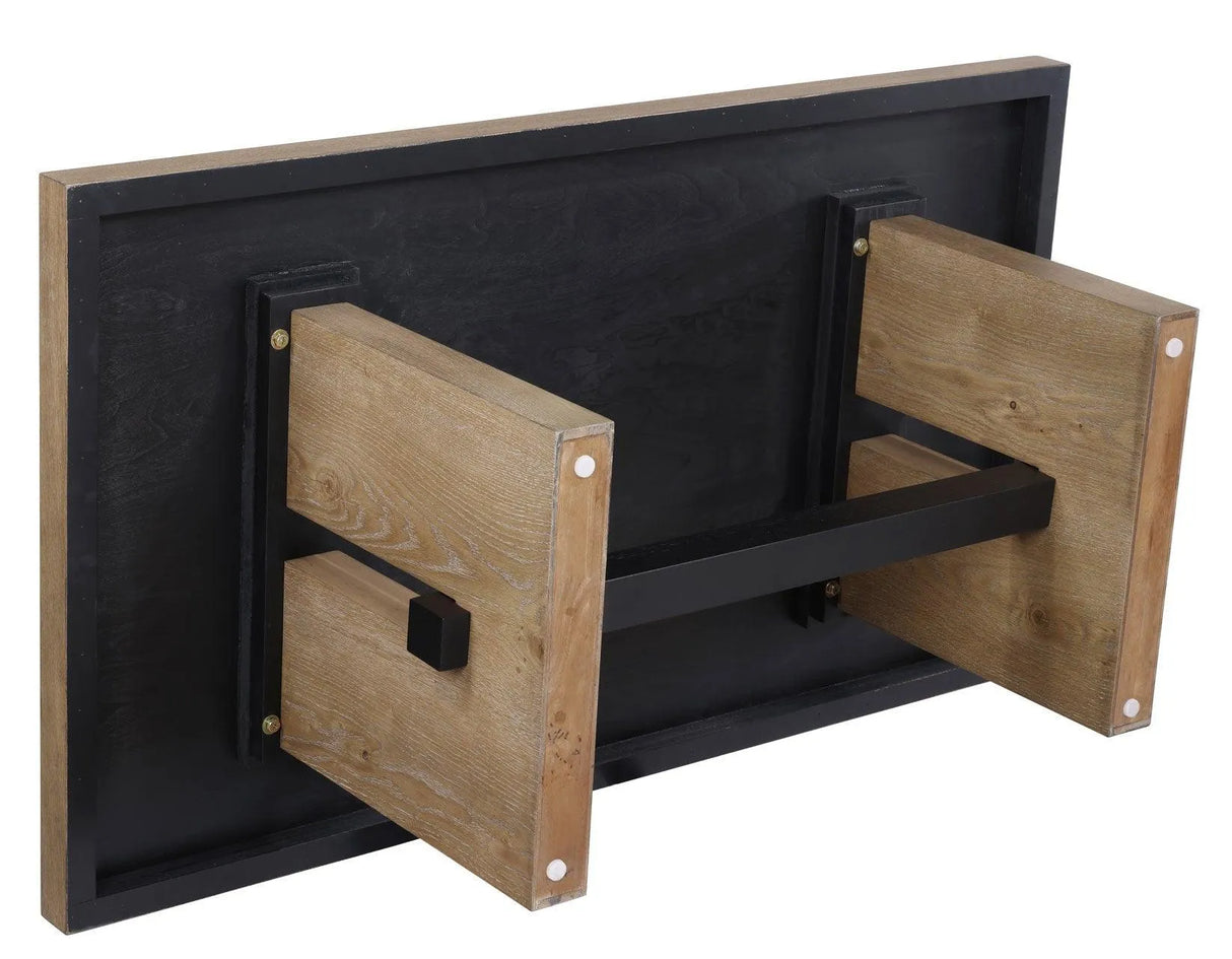 Aubrey Driftwood 48″ Coffee Table by Steve Silver at Eve Furniture