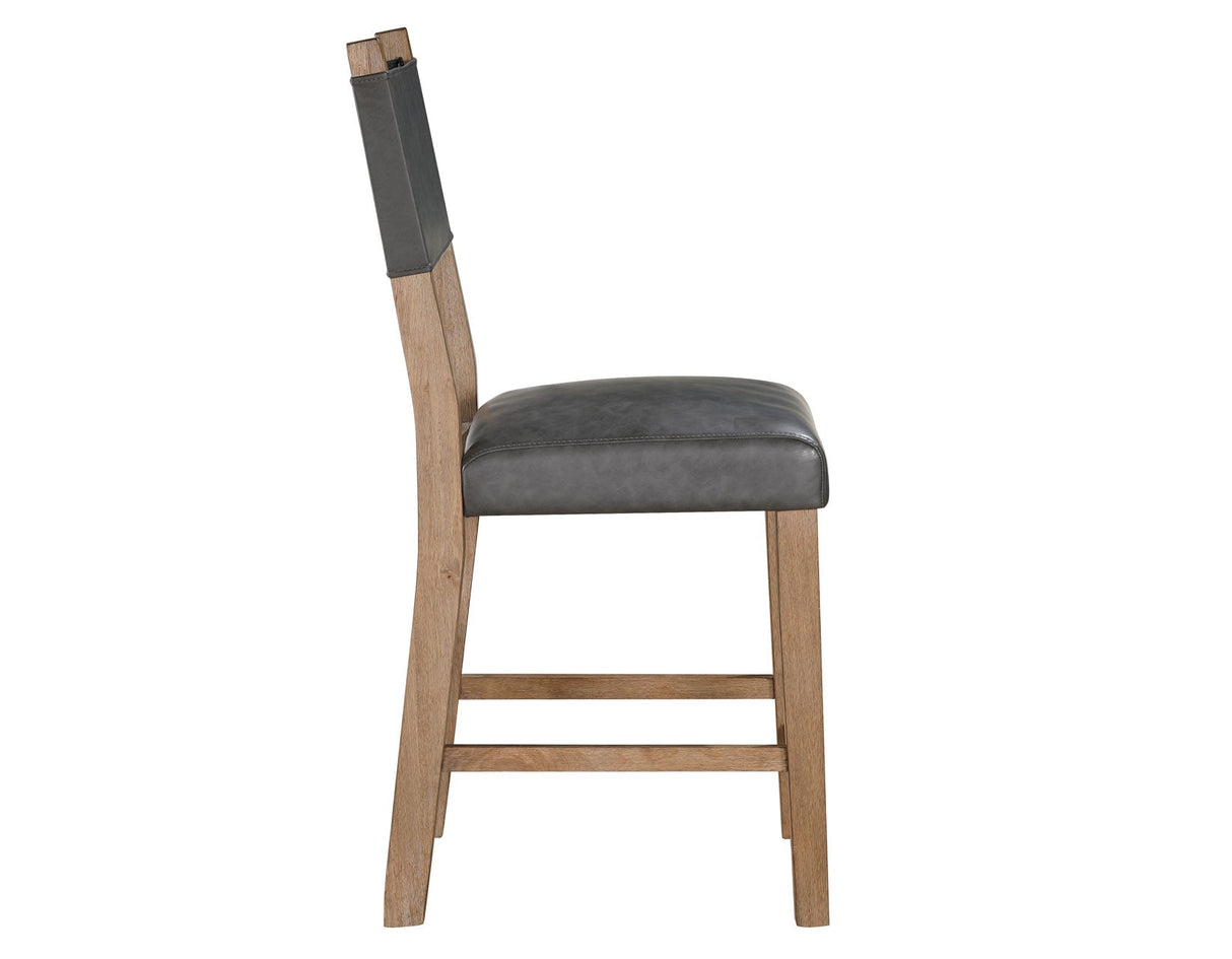Aubrey Driftwood Counter Height Dining Set by Steve Silver at Eve Furniture
