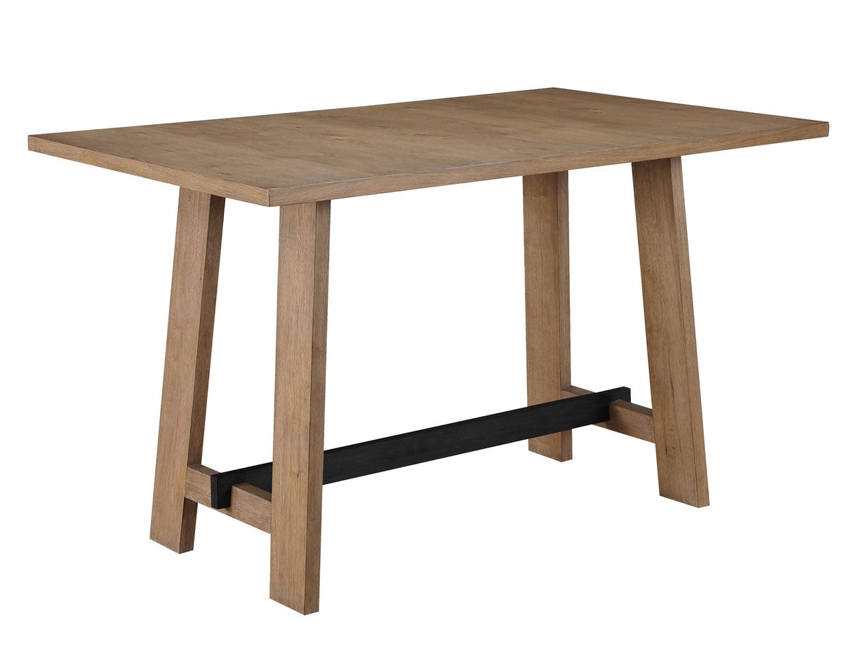 Aubrey Driftwood Counter Height Dining Set by Steve Silver at Eve Furniture