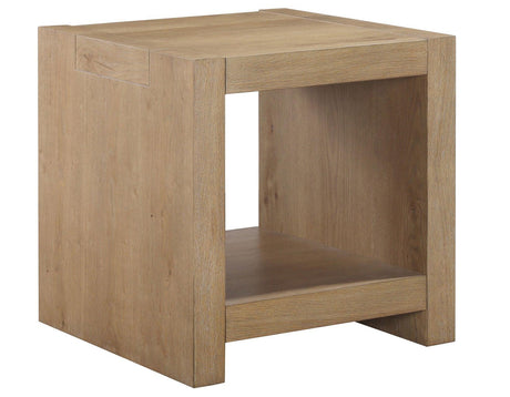 Aubrey End Table, Driftwood by Steve Silver at Eve Furniture