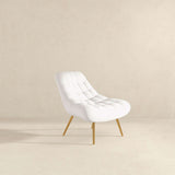 Aubrey French Boucle Lounge Chair by Ashcroft Furniture at Eve Furniture