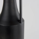 Aubrey Large 24.0H Black Iron Flower Vase by Mercana at Eve Furniture