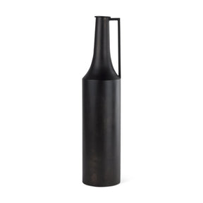 Aubrey Large 24.0H Black Iron Flower Vase by Mercana at Eve Furniture