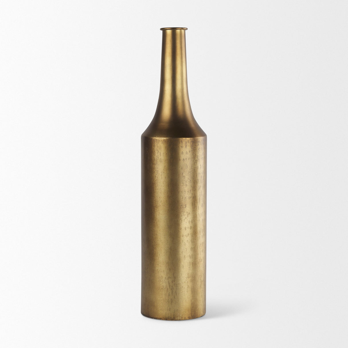 Aubrey Large 24.0H Gold Iron Jug Vase by Mercana at Eve Furniture