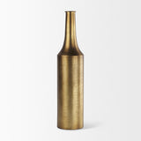 Aubrey Large 24.0H Gold Iron Jug Vase by Mercana at Eve Furniture