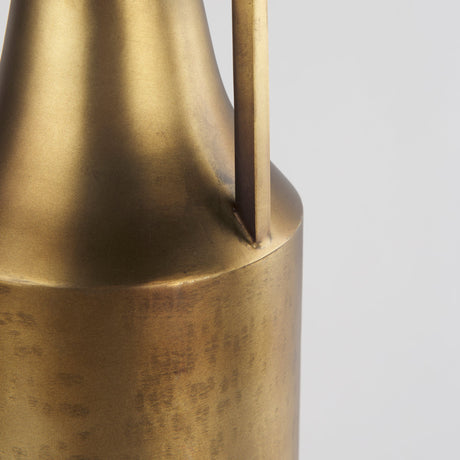 Aubrey Large Gold Iron Jug Vase by Mercana at Eve Furniture