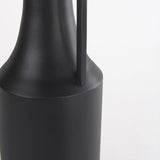 Aubrey Medium 18.0H Black Iron Flower Jug Vase by Mercana at Eve Furniture