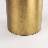 Aubrey Medium 18.0H Gold Iron Jug Vase by Mercana at Eve Furniture