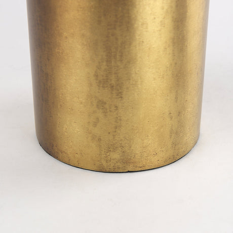 Aubrey Medium Gold Iron Jug Vase by Mercana at Eve Furniture