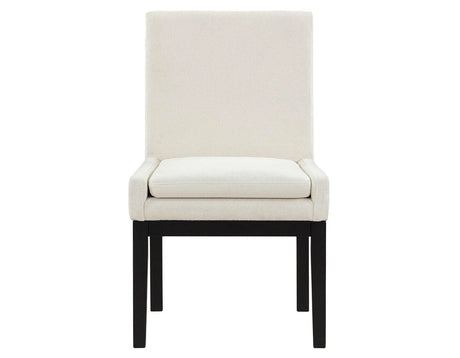 Aubrey Parsons Chair, Black finish by Steve Silver at Eve Furniture